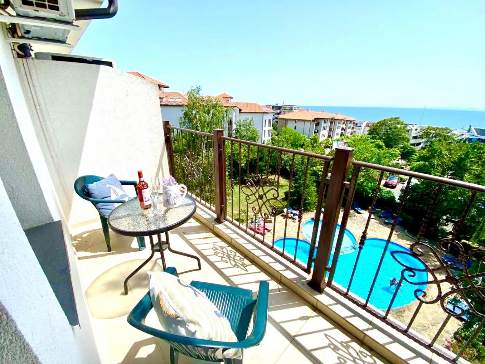 Апартаменты Delfin Sea View Свети-Влас Экстерьер фото