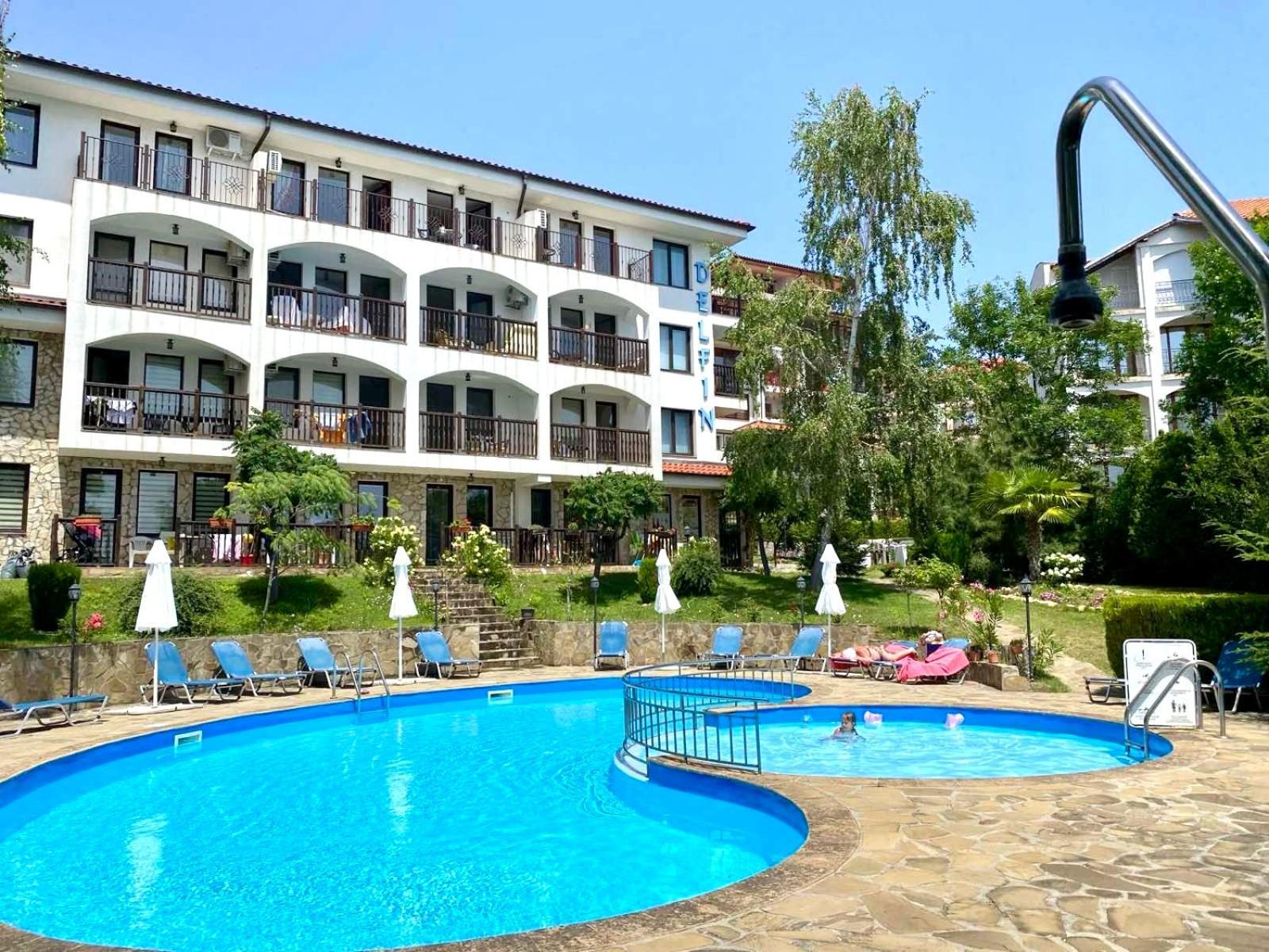 Апартаменты Delfin Sea View Свети-Влас Экстерьер фото